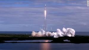 A spacex spacecraft carrying four astronauts soared into outer space sunday — marking the kick off of what nasa hopes will be years of the company helping to keep the international space station. Spacex Launch Today Is Communications Satellite For South Korean Military Cnn