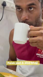 Palak puri and aloo bhajiRecipe will be soon