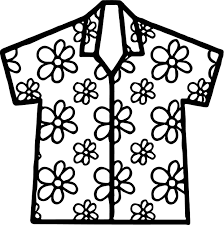 Get ready for some coloring fun with free printable coloring pages. Awesome Hawaii Shirt Coloring Page Coloring Pages Coloring Pages For Kids Free Printable Coloring Pages