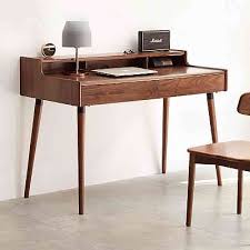 It has a tight grain and, when polished, finishes to a very smooth finish. Natural Solid Wood Home Office Furniture