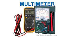 Tata cara mengukur komponen komponen listrik dengan menggunakan multimeter. Cara Menggunakan Multimeter Multitester