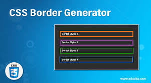 I think <figure> is more semantic than a <div> but feel free to use that instead. Css Border Generator Learn How Does Border Generator Works