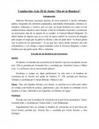 Recordamos hoy, a 191 años de su desaparición física a quien creó nuestra bandera argentina. Conduccion Acto 20 De Junio Dia De La Bandera Apuntes Cusitomaldonado
