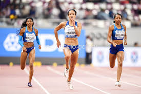 Kjt recorded her finest achievement to date as. Katarina Johnson Thompson Great Britain Heptathlon 200m Worlds Doha 2019 Images Athletics Posters