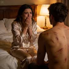 The richest woman in town married a domestic worker who had three children…  but on their wedding night, when he took off his clothes, what she saw —  shook her very soul…”