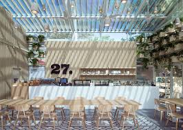 Four O Nine Transforms Greenhouse Into Plant Lined Cafe In 2020 Coffee Shop Interior Design Shop Interior Design Coffee Shops Interior