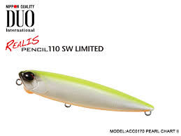 duo realis pencil 110 sw limited length 110mm weight