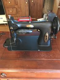 The singer's cabinet is original and nothing needs to be done to it. Value Of A 1927 White Rotary Electric Sewing Machine Thriftyfun