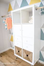 Twin Boys Custom Closet An Ikea Kallax Hack Ikea Hackers Bloglovin Kallax Ikea Ikea Kids Room Ikea Diy