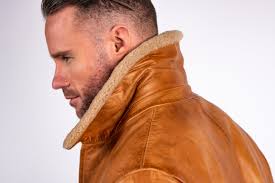 Robert Comstock Leather Coat Lambskin”