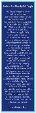 Read simple father's day poems and recite them to your dad. Free Father S Day Poems By Helen Steiner Rice Faithful Provisions