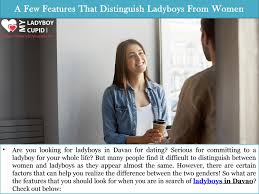 A Few Features That Distinguish Ladyboys From Women by MyLadyboyCupid -  Issuu