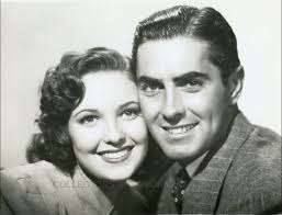 Beautiful co-stars, TYRONE POWER AND LINDA DARNELL