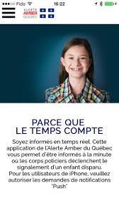 Click to see our best video content. Quebec Launches Alerte Amber Qc Iphone App To Send Out Amber Alerts Iphone In Canada Blog