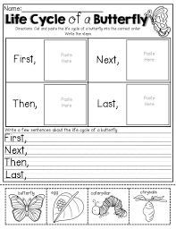 7 Butterfly Life Cycle Worksheet 1st Grade First Grade Science 1st Grade Science Science Lessons