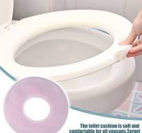 Thicker Toilet Seat Cover Pad Lid Bathroom Washable Reusable