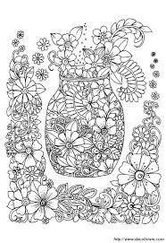 Immagine Decine Di Fiori Da Colorare Libri Da Colorare Disegni Da Colorare Libri Da Colorare Per Adulti