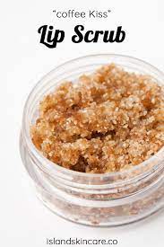 Diy Coffee Kiss Lip Scrub Island Recipe Lip Scrub Diy Lip Scrub Lip Scrub Recipe