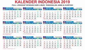 Kalender Drucken 2019 Zum Ausdrucken Kalender Tanggal Indonesia