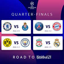 Latest champions league video match highlights, goals, interviews, press conferences and news. Uefa Champions League On Twitter Quarter Final Deciders Who Will Be The Final 4 Ucl