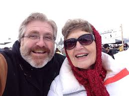 Here's our own Dave Arthur and his mom as we celebrate Mother's Day all  week! Join in celebrating your mom! Email family@ktsy.org a picture of you  and the mom you're celebrating. We'll