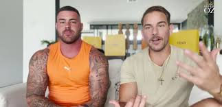 Two handsome gay dudes are jerking their hard cocks together - AllBoner.com