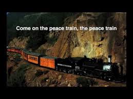 Cat Stevens Peace Train Peace Train Lyrics On Screen Youtube Train Lyrics Cat Stevens Train