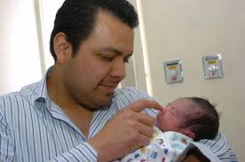 Foto de «Presentan a sus bebés»