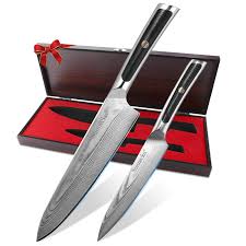 Best ulu knife for your kitchen culinary 2021 | detailed reviews. Sunnecko Kitchen Knife Set 8 Inch Chef Knife 5 Inch Utility Knife Razor Sharp Knife