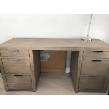 A drifted finish adds depth and highlights the wood's rich grain.whitewashed natural and aged driftwood are greenguard gold certified. Restoration Hardware Teen Laguna Storage Desk Aptdeco