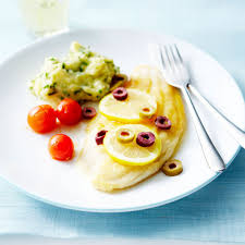 Filet De Limande Sole Au Citron Et Aux Deux Olives Facile Alimentation Recette Hamburger Au Poisson