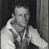Floyd Burroughs, cotton sharecropper. Hale County, Alabama