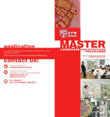 Students in the final year of their bachelor's programme may also apply for admission prior to graduation. Master Of Landscape Architecture Upm By Mohd Fairuz Shahidan Issuu