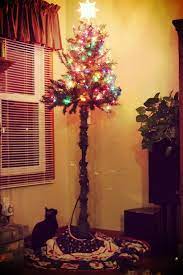 How To Keep Cats Out Of Christmas Tree The Holidays On Instagram Vs Real Life Cat Proof Christmas Tree Cat Christmas Tree Christmas Cats