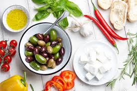 Hier klicken und gleich nachkochen! Mediterrane Kuche Zutaten Lizenzfreie Fotos Bilder Und Stock Fotografie Image 70505506