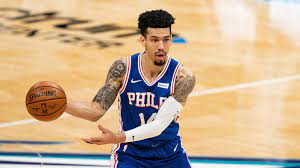Philadelphia 76ers shooting guard nik stauskas (11) drives to the basket while guarded by san antonio spurs shooting guard danny green (14). Now With The 76ers Danny Green Relishes The Chance To Celebrate Lakers Title Orange County Register