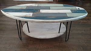 Beach Coffee Tables Coastal Coffee Tables Beachfront Decor Coffee Table Surfboard Coffee Table Beach Living Room Furniture
