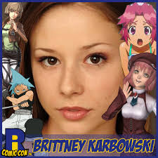 Please welcome Brittney Karbowski to #RICC2018! Brittney has lent her voice  talents to many English-version animated series including her roles as  Black Star in Soul-Eater, Selim Bradley