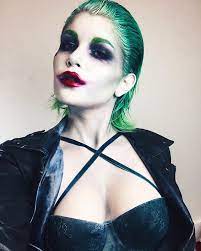 instagram photo by sarah mcg aug 9 2016 at 1 34pm utc female joker makeup joker makeup halloween makeup