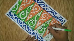Download now latihan menggambar batik untuk anak sekolah. Cara Membuat Batik Pola Sederhana Mudah Walaupun Buru Buru Youtube