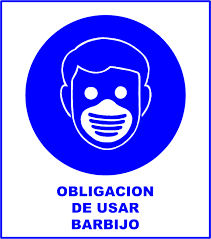 Ingreso con barbijo o tapabocas obligatorio. Cartel Linea Obligacion Usar Barbijo Promaxx