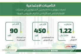 التأمينات صرف تعويضات لـ450 ألف عامل سعودي بالقطاع الخاص بسبب كورونا معلومات مباشر