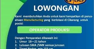 Lowongan kerja pt toyoda gosei indonesia karawang 2020. Loker Via Yayasan Gss