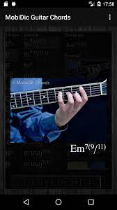Mobidic guitar chords is an illustrated chord dictionary for acoustic and electric guitar containing about 5000 chords with realistic sound. Mobidic For Android Apk Download