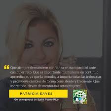 Noti Puerto Rico🇵🇷 على X: "Patricia Eaves Sprint_PR ¿Qué consejo le  darías a las mujeres en posiciones de liderazgo? #DíaDeLaMujer  https://t.co/JLDWuMmrBp"