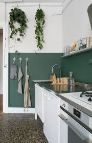 witte keuken groene muur elegant keuken met groene muur cutjam een verscheidenheid aan luxe eigen half painted walls modern apartment decor green apartment