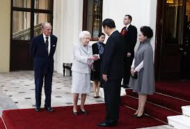 Xi bids farewell to British Queen (2 ...