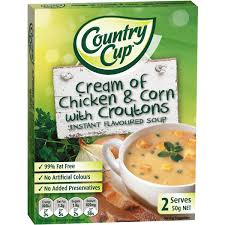It's faster to make than the traditional version, too! Country Cup Instant Soup Cream Chicken Corn Croutons 2 Pack 50g Woolworths