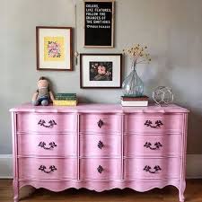 Paint With Bright Colors Pink French Provincial Dresser With A Blush Wash A Simpler Design A Hub For All Things Creative Stylist Photography Graphic De French Provincial Dresser