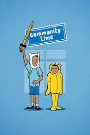 Community Time Art Print I Love Crossovers Community Tv Community Tv Show Community Show